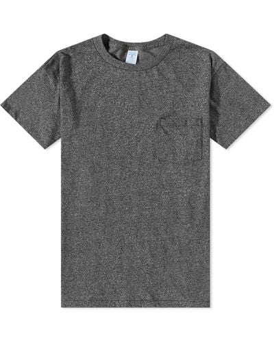 Velva Sheen Twist Pocket T-shirt - Black