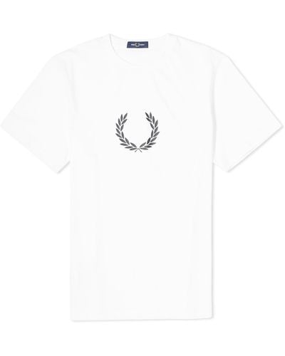 Fred Perry Laurel Wreath T-Shirt - White