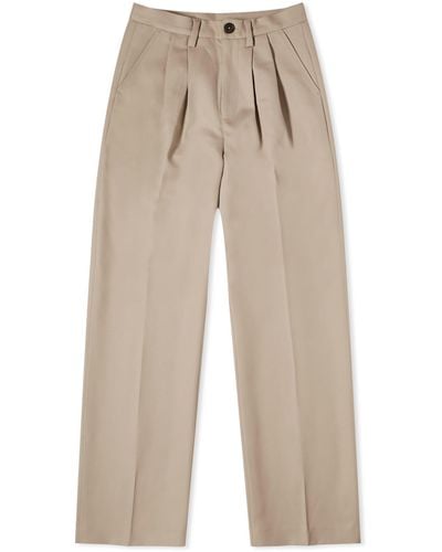 Anine Bing Carrie Pant - Natural