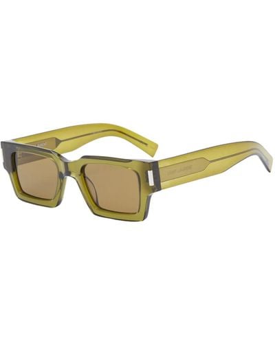 Saint Laurent Saint Laurent Sl 572 Sunglasses - Yellow