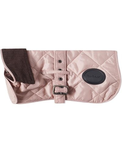 Barbour Quilted Dog Coat - Pink
