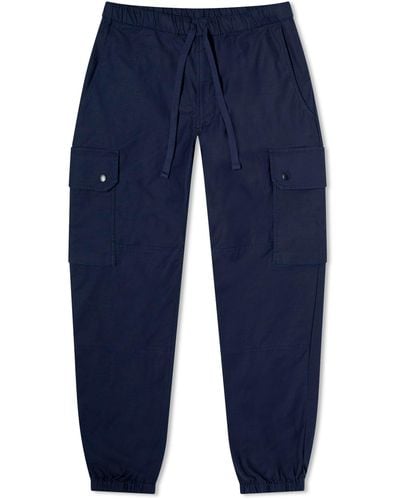 Beams Plus 6 Pocket Gym Pants - Blue