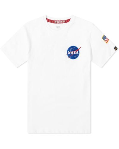 Alpha Industries Space Shuttle T-Shirt - White