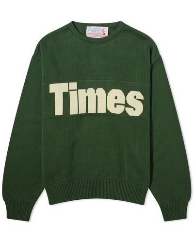 Garbstore Kendrew Times Sweater - Green