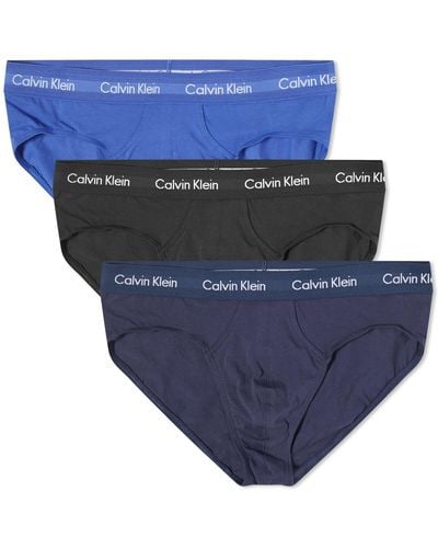 Calvin Klein Ck Underwear Hip Brief - Blue