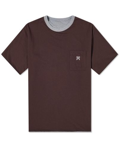 Uniform Experiment Reversible Big T-shirt - Gray
