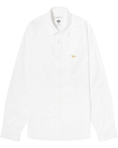 Junya Watanabe Junya Watanabe X Maison Kitsuné Oxford Shirt - White