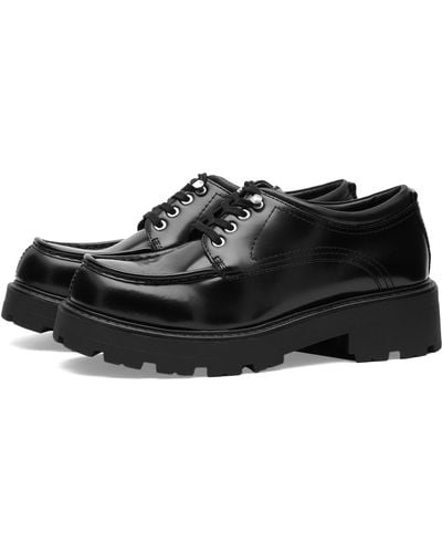 Vagabond Shoemakers Cosmo 2.0 Polished Lace Ups - Black