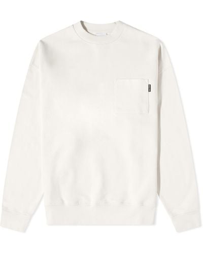 Daily Paper Enjata Pocket Crew Sweater - White