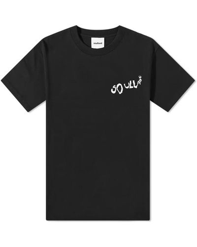 Soulland Balder Logo T-shirt - Black