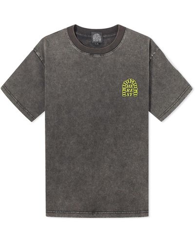 Heresy Arch Print T-Shirt - Grey
