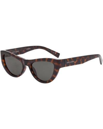 Saint Laurent Saint Laurent Sl 676 Sunglasses - Brown