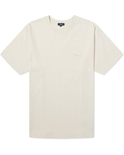 Dime Classic Small Logo T-Shirt - White