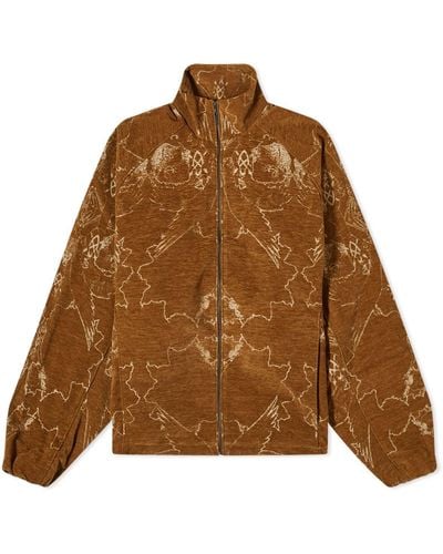 Daily Paper Search Rhythm Track Jacket - Brown