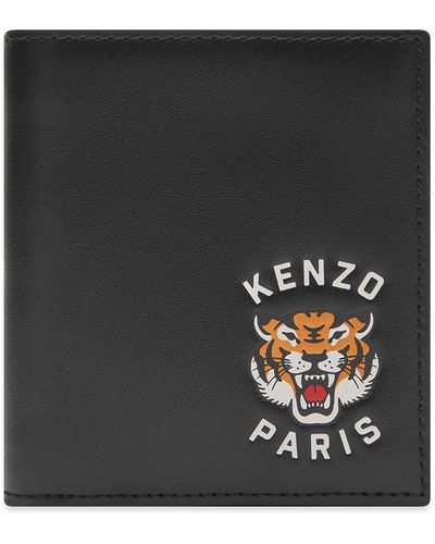 KENZO Tiger Mini Wallet - Black