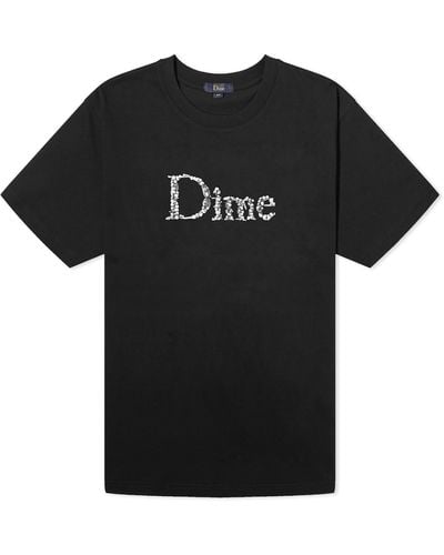 Dime Classic Skull T-Shirt - Black