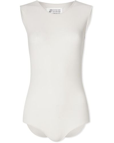 Maison Margiela Sleeveless Bodysuit - White