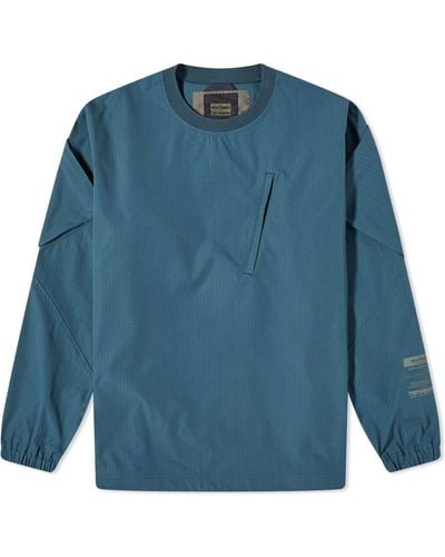 Poliquant X Wildthings Common Uniform Solotex Pullover - Blue