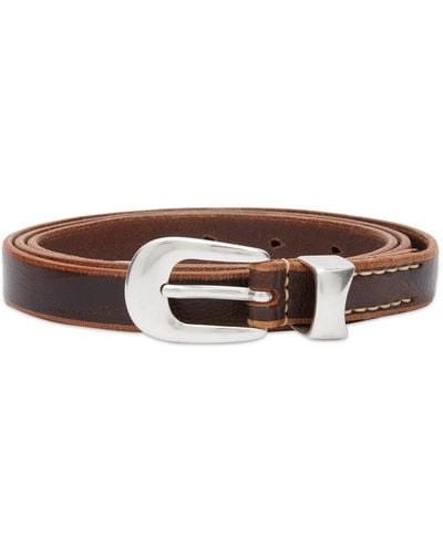 Our Legacy 2Cm Belt - Brown