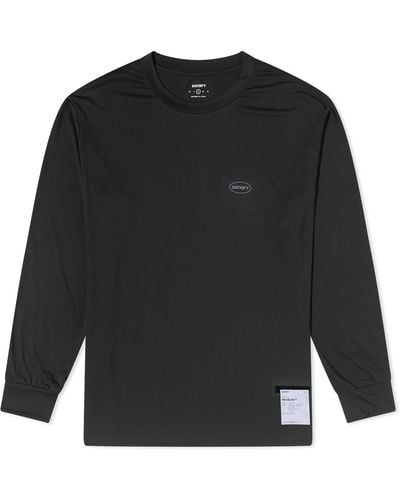 Satisfy Auralite Long Sleeve T-shirt - Black