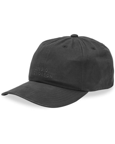 Studio Nicholson Logo Cap - Black