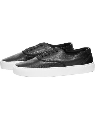 Saint Laurent Venice Low Leather Sneaker - Black
