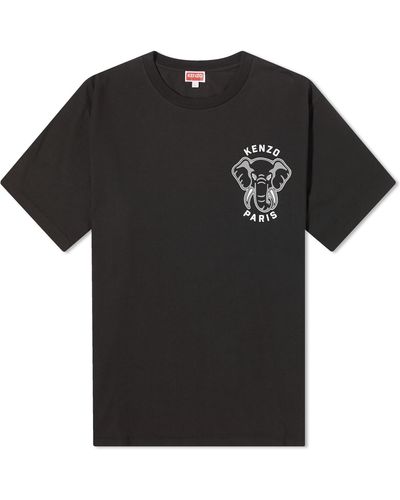 KENZO Elephant Classic T-Shirt - Black