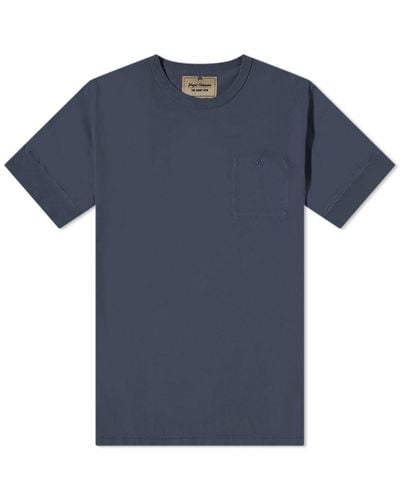 Nigel Cabourn Military Pocket T-shirt - Blue