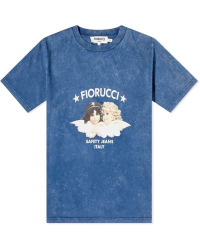 Fiorucci Safety Angels T-shirt - Blue