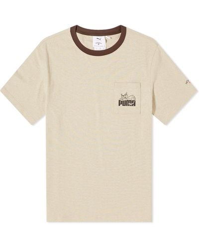 PUMA X Noah Pocket T-Shirt - Natural
