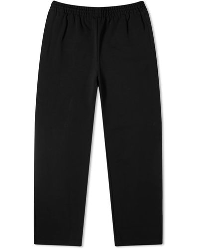 Wardrobe NYC Semi Matte Track Pants - Black