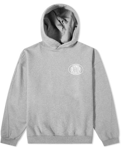 Cole Buxton Athletic Logo Gym Hoodie - Gray