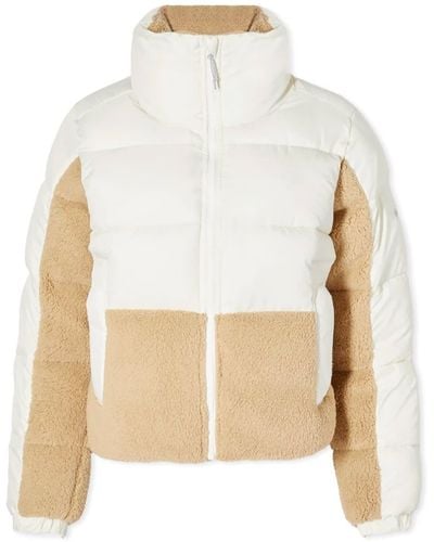 Columbia Leadbetter Point Sherpa Puffer Jacket - White