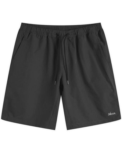 Nanga Men's Dot Air Comfy Shorts - Mustard