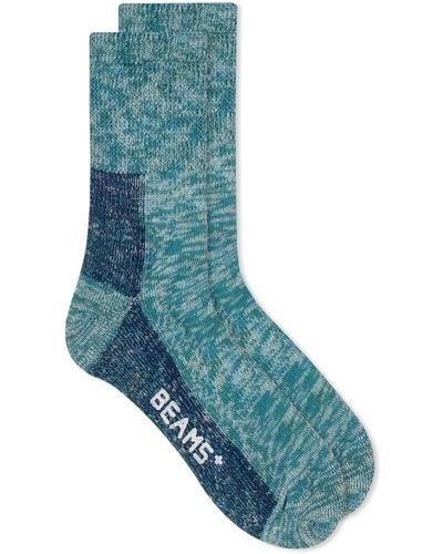 Beams Plus Outdoor Sock - Blue