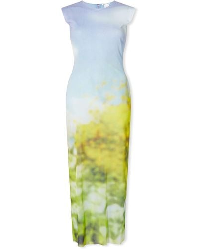 Acne Studios Landscape Maxi Dress - Multicolor