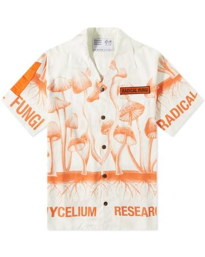 Space Available Radical Fungi Vacation Shirt - White