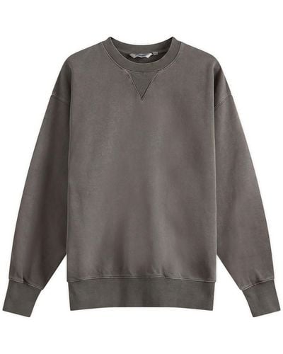 Uniform Bridge Pigment Dyed Sweatshirt - Grey
