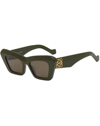 Loewe Cat-Eye Sunglasses - Green