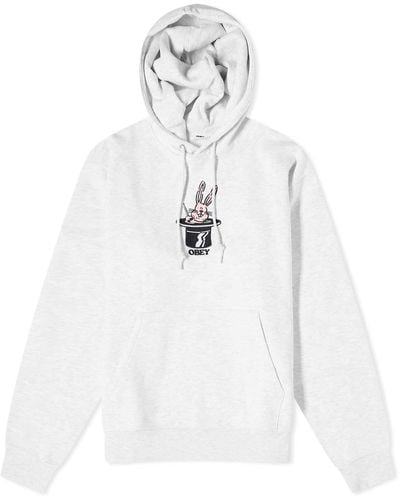 Obey Disappear Hoodie - White