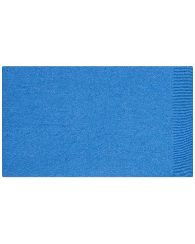 COLORFUL STANDARD Merino Wool Scarf - Blue