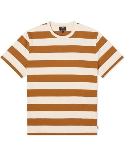 A.P.C. Thibaut Stripe T-Shirt - Multicolour