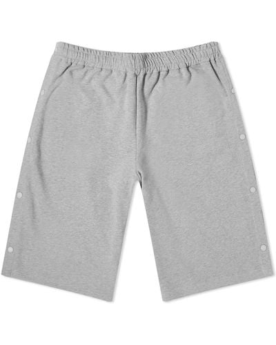 Y. Project Snap Off Track Shorts - Gray