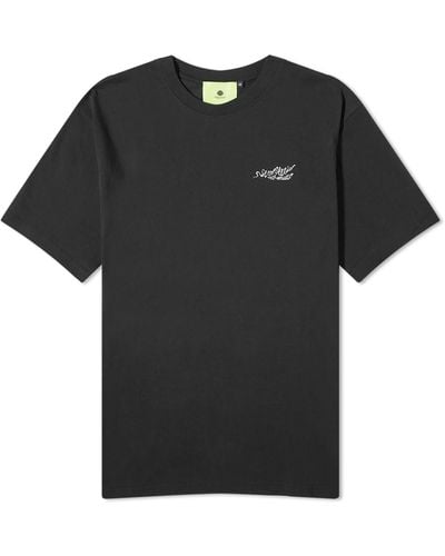New Amsterdam Surf Association Shark T-Shirt - Black