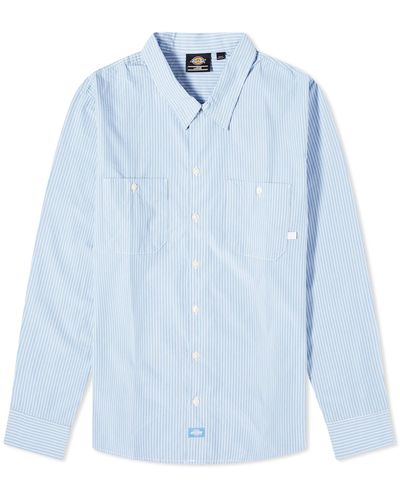 Dickies Premium Collection Service Overshirt - Blue