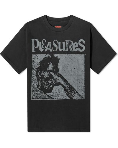 Pleasures Gouge Heavyweight T-Shirt - Black