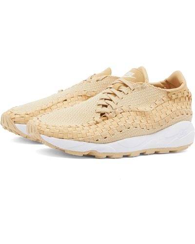 Nike W Air Woven Footscape Trainers - Natural