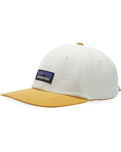 Patagonia P-6 Label Trad Cap Birch - White