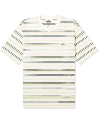 Dickies Glade Spring Stripe T-Shirt - Natural