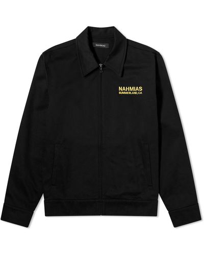 NAHMIAS Landscape Worker Jacket - Black